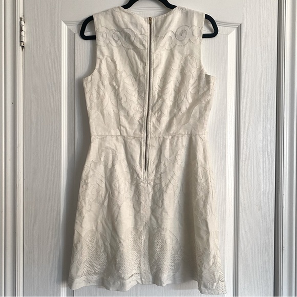 H&M FLORAL WHITE DRESS - Picture 3 of 6